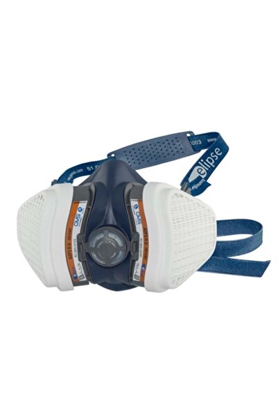 GVS Spr496 Elipse Yarım Yüz Maskesi Seti M/l