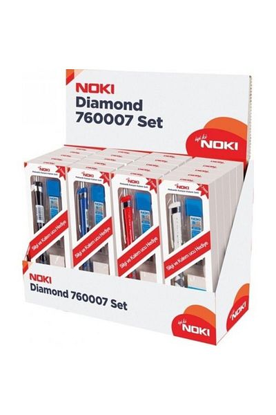 Noki Diamond Versatil Pen 0.7 Eraser Tip Set