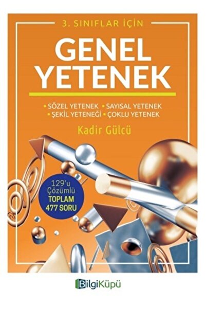 Tudem Yayınları 3. Sınıflar İçin Genel Yetenek / Kadir Gülcü / Bilgi Küpü / 9...