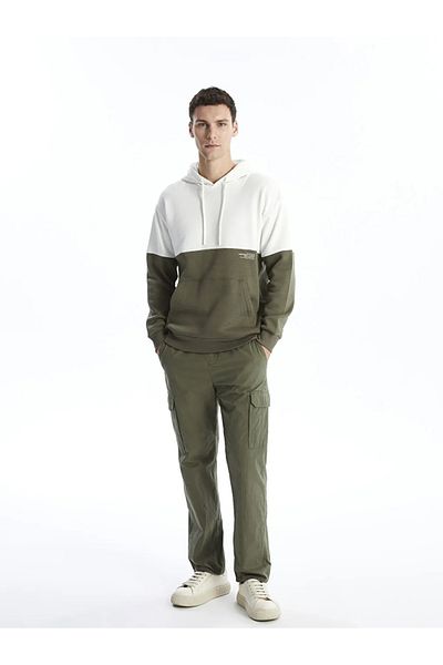 LC Waikiki Ανδρικό παντελόνι LCW Casual Khaki Standard Fit Poplin