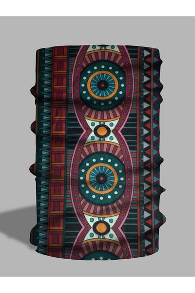 LU&MA Ethnic Patterned Neck Collar - Paphos
