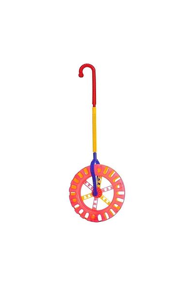 Joy and Toys Ket21 Bell Wheel Rattle Walking Stick Toy Wheeled China