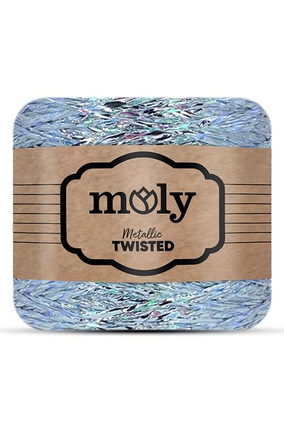 Moly Gray Metallic Paper - Rope 460, 250 Grams