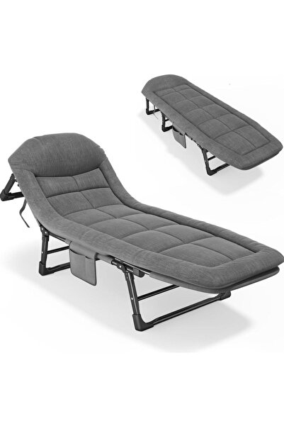 GÖKTÜRK Campfit Kampet Şezlong Kamp Yatağı Katlanabilir Portatif