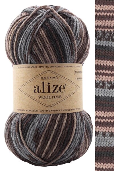 Alize Wool Time %75 Yünlü El Örgü İpi 11015