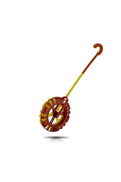 Joy and Toys Ket21 Bell Wheel Rattle Walking Stick Toy Wheeled China