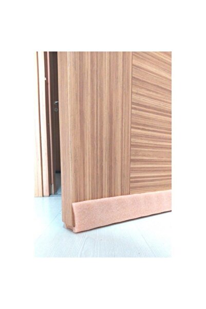 YGTAMBALAJ 5 Brown Snap-on and 1 Adhesive Under-Door Cold Air Cutter Anti-Dust