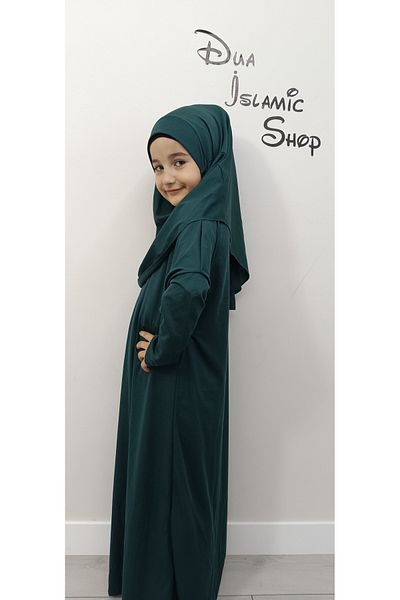 dua' is Girl's Prayer Dress - One Piece Design