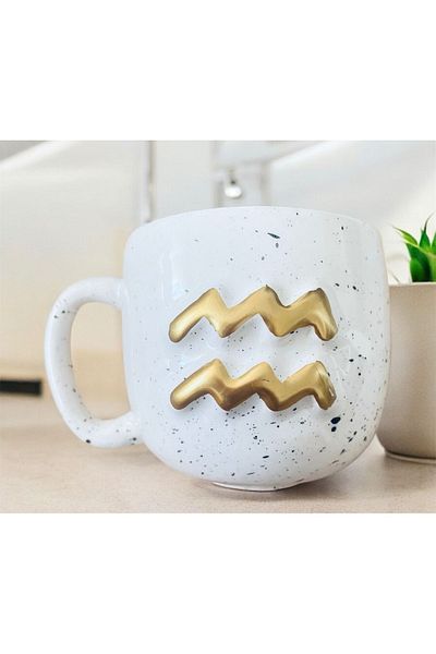 vira shop 200 Ml Ceramic Aquarius Handmade - Stylish Design