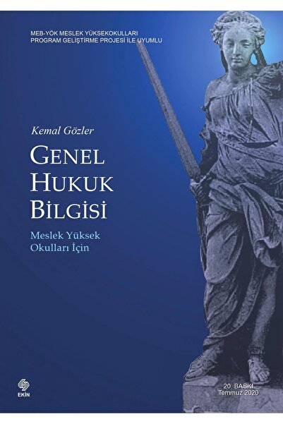 Ekin Basım Yayın Genel Hukuk Bilgisi 20.baskı