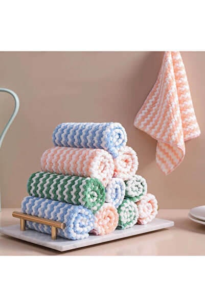 PAZAROLAY Yüksek Emici Cam Mutfak Yer Banyo Bezi 3lu Paket