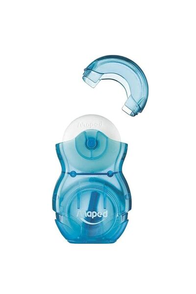 Maped Loopy Şeffaf Tekli Silgili Kalemtıraş (049111)