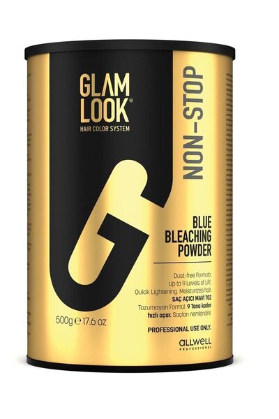 glam look Glamlook Non-stop Mavi Toz Saç Açıcı 500 gr