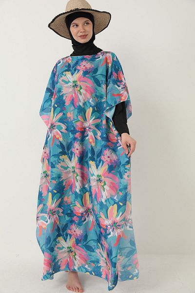 medipek Hijab Swimsuit - Patterned Pareo