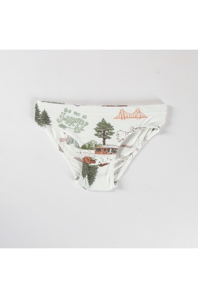 MADALİNA Erkek Çocuk Araba Desen 3lü Slip-külot