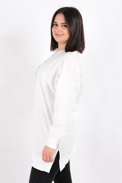 Puane 10443 Model Women's Tunic - Ss Cut