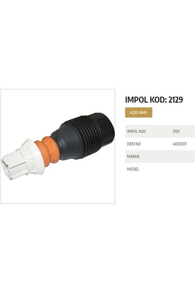 İthal Fiat Panda Ii-punto Ii 46531017 Gold Suspension Wedge