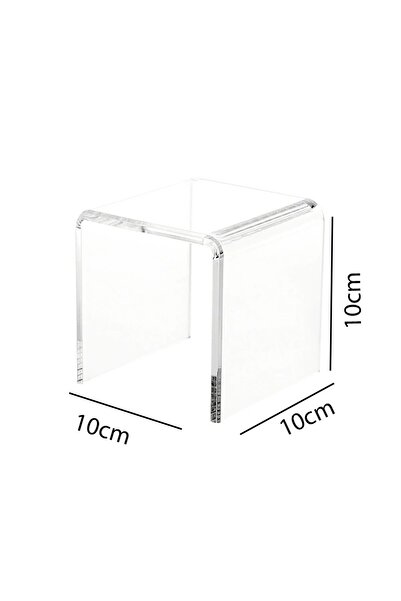 Trend Pleksi Ürün Sergileme Standı (10x10x10cm) 6mm