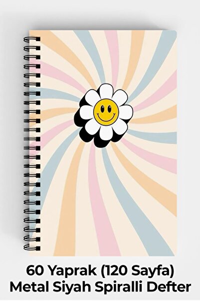 Anime Marketi تصميم جمالي قديم A5 دفتر بغلاف صلب حلزوني 120 ورقة