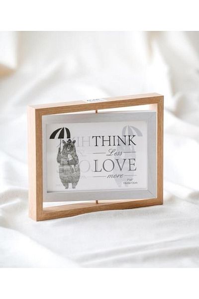 ACAR Light Brown Wooden Photo Document Paperwork - Picture Frame - Acr-378