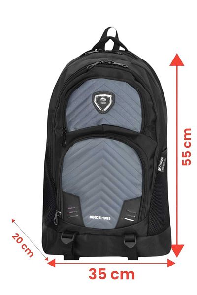 Uniquerrs Unisex Αδιάβροχη τσάντα - Πολλαπλές θήκες για ταξίδια, αθλήματα και σχολείο