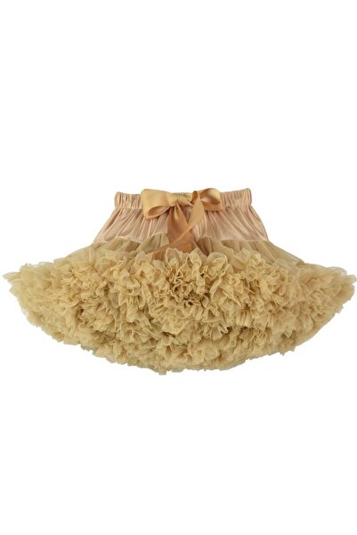 Patiska Nostalji Girl's Gold Tutu Skirt