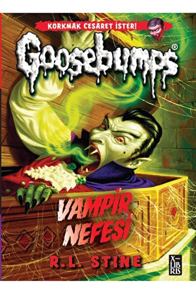 XLibris Goosebumps 2 - Vampir Nefesi R.L.Stine Kitabı 132 Sayfa X-Libris