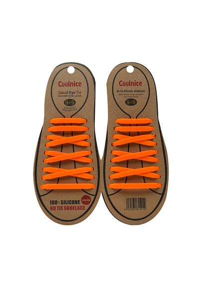 Coolnice Unisex Adult Silicone Laces