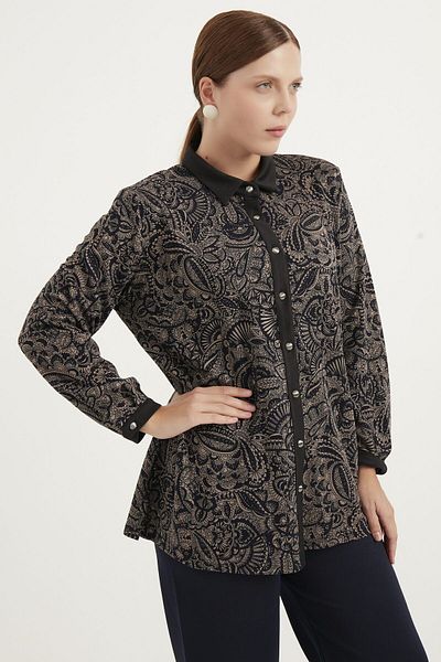 Gelince Πουκάμισο Duru Plus Size