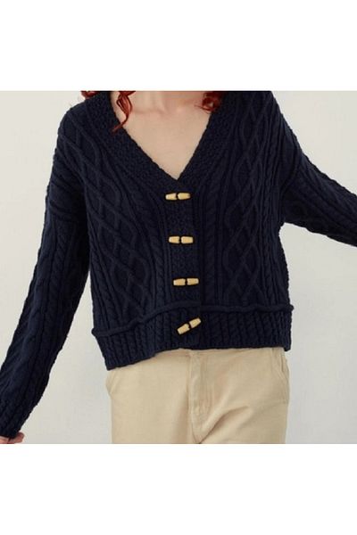 Klinkshop Blue Shepherd Button - Classic Tooth Button