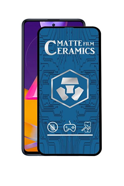 ZETT Samsung Galaxy M31s Uyumlu MAT Seramik Nano Kırılmaz Ekran Koruyucu -Ant...