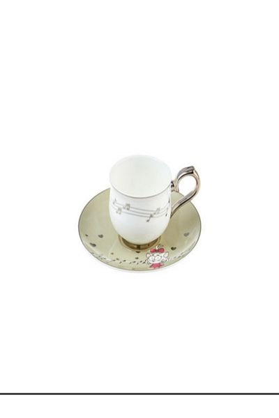 Karaca Unicef Varol Yaşaroğlu - Gürbüz Doğan 2-person Coffee Cup Set 90 Ml