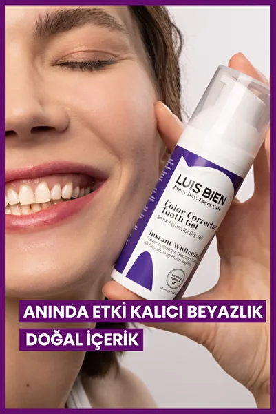 Luis Bien 50ml Color Tone Equalizing Teeth Whitening Gel - Instant Effect