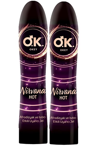 Okey Kayganlaştırıcı Jel 100ml Nirvana Hot (2 Lİ SET)