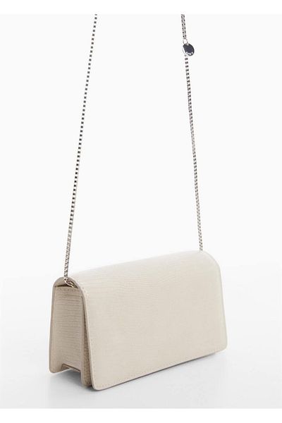 MANGO Woman Kettentasche mit Deckel