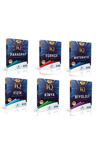 paraf yayınları PARAF YAYINLARI IQ PARAGRAF TÜRKÇE MATEMATİK FİZİK KİMYA BİYO...
