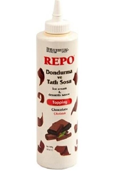 Repo Çikolata & Bitter Çioklata Topping Dondurma Ve Tatlı Sosu 1 Kg