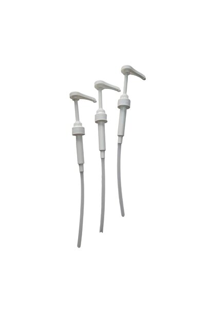 SELANİKLİ 3 Adet Selanikli Monin Şurup Pompa Beyaz Monin 700 ml Cam Şişeler U...