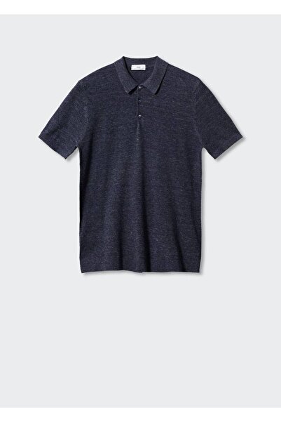 MANGO Man Poloshirt aus Baumwollstrick