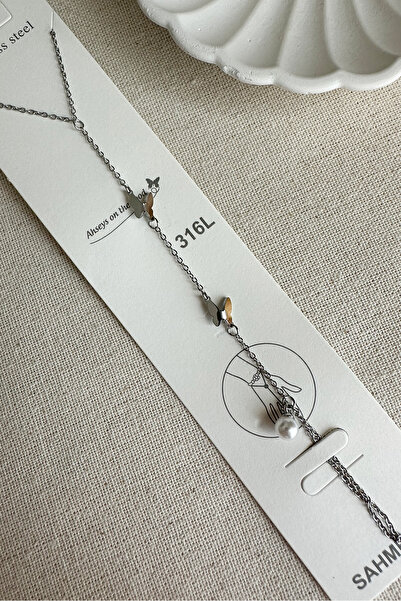 MODA سوار نسائي من Caprea مصنوع من الفولاذ المقاوم للتشويه