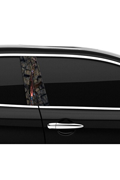 Letbil Reklam Araba Etiketleri, Tuning Kaplama, Direk Folyosu - Silah