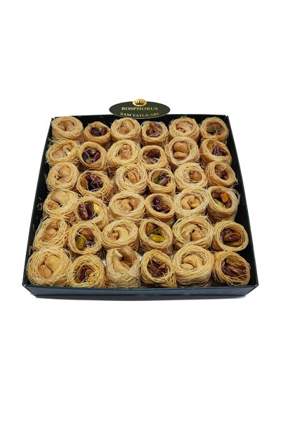 Bosphorus Kuş Yuvası Kadayıfı Karışık Fıstık Ve Kaju (515 GR)