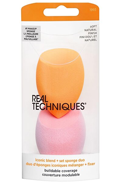 Real Techniques Set Duo, Real Techniques, Miracle Powder, Makeup Sponge, 2 pcs