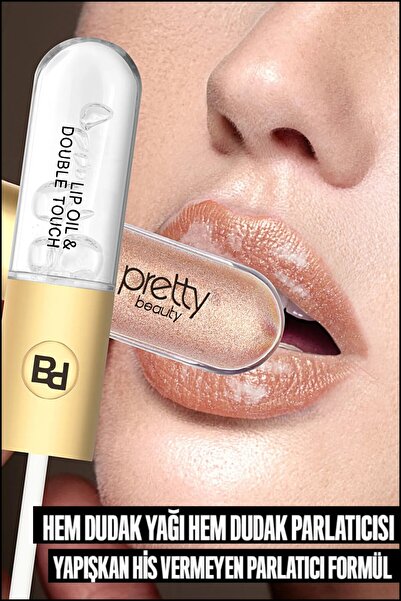 Miniso Çift Taraflı Gloss Ruj & Lip Oil 408B-01