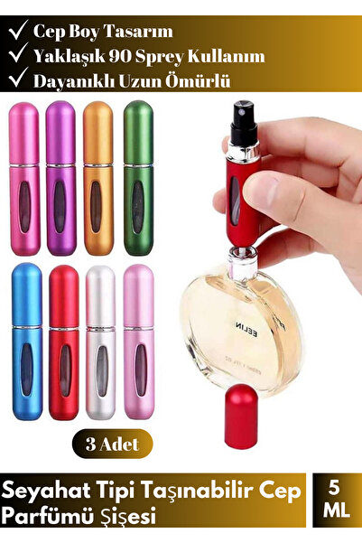 Wintoup Özel Üretim Doldurulabilir Taşınabilir Çanta Boy Mini Cep Parfümü Şiş...