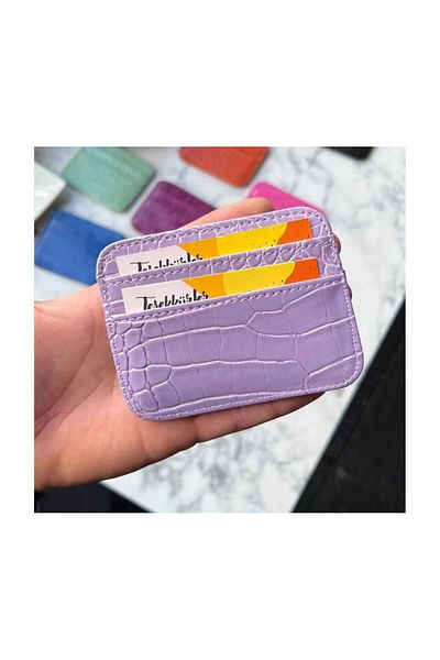 samilon Crocodile Pattern - Card Holder Design