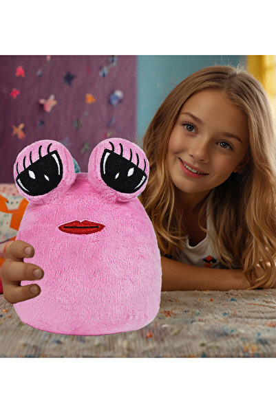 25 Cm Pou Peluş Yumuşak Dolgu Çocuk Oyun Arkadaşı