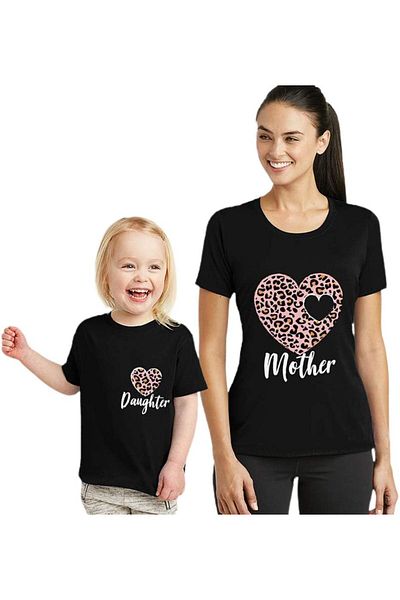 Pink Sky Mother and Girl's Single Product Combination T-shirt - Add 2 Pieces