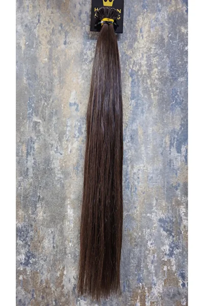 HalitCan HairKing 60cm Araton 4.0 200Pcs 120Gr Real Human Hair Dark Coffee Volumen
