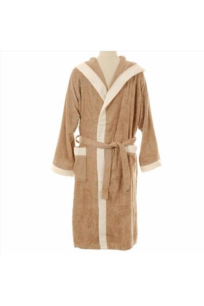 Marie Claire Ανδρικό μπουρνούζι Bamboo - Μπεζ, Μέγεθος 2XL